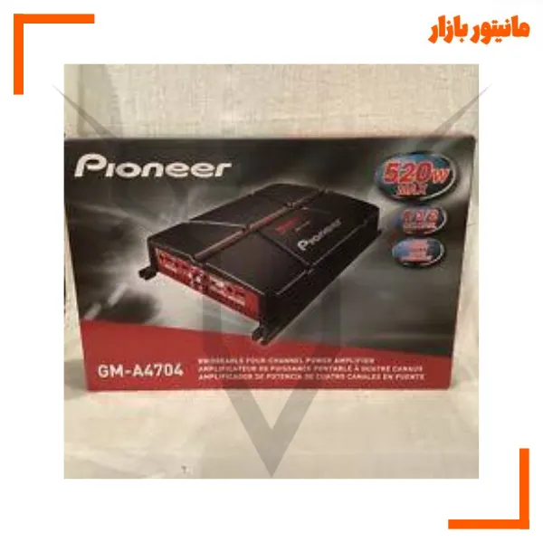 آمپلی فایر 4 کانال پایونیر مدل GM-A4704