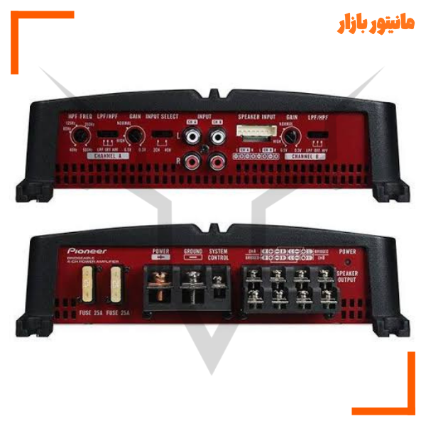 آمپلی فایر 4 کانال پایونیر مدل GM-A6704