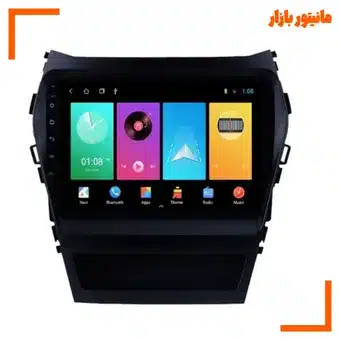پخش کننده تصویری خودرو ووکس مدل IX45 C200 PRO مناسب برای هیوندای سانتافه