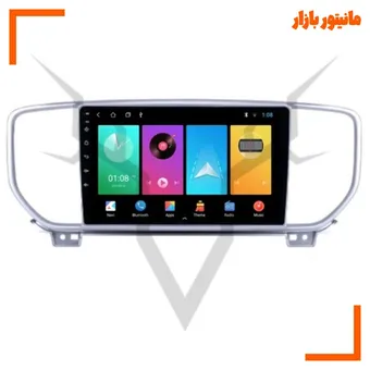 پخش کننده تصویری خودرو ووکس مدل اسپرتیج C200 PRO مناسب برای کیا اسپرتیج