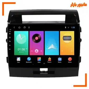 پخش کننده تصویری خودرو ووکس مدل C200PRO مناسب برای تویوتا لندکروزر
