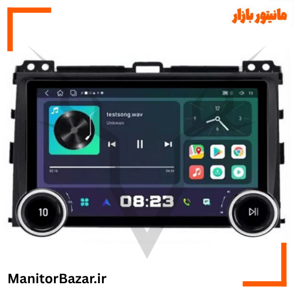 مانیتور ولوم دار دایموند مناسب تویوتا پرادو 2006 تا 2010