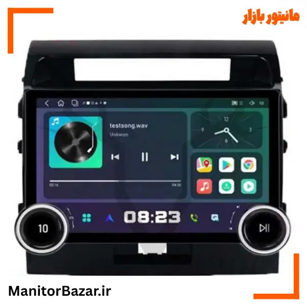 مانیتور ولوم دار دایموند مناسب تویوتا لندکروز 2008 تا 2015