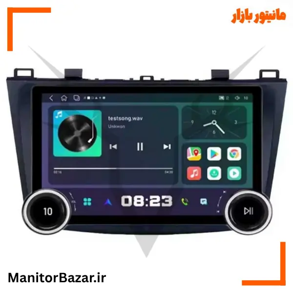 مانیتور ولوم دار دایموند مناسب مزدا 3 نیو
