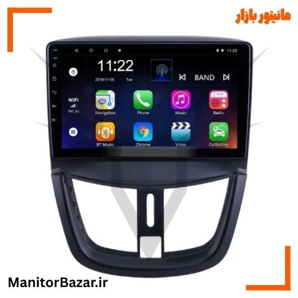 مانیتور اندروید پژو 207