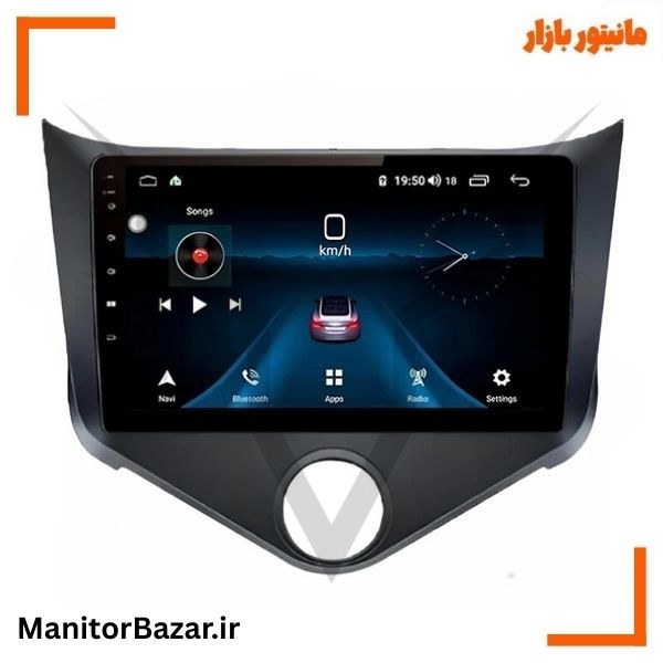 مانیتور اندروید MVM 315 (داشبورد جدید)