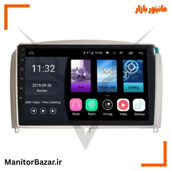 مانیتور اندروید MVM 315 (داشبورد قدیم)