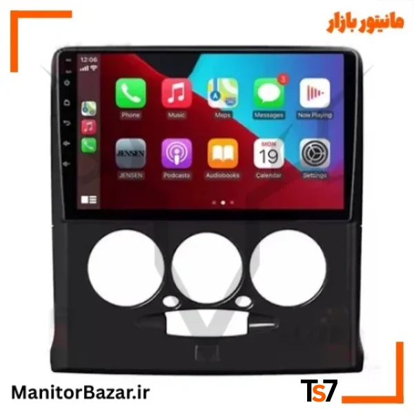مانیتورخودرو TS7 پراید 131 | با قاب فابریک