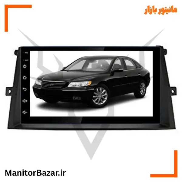 مانیتورخودرو TS7 هیوندای آزرا 2008-2010 | با قاب فابریک