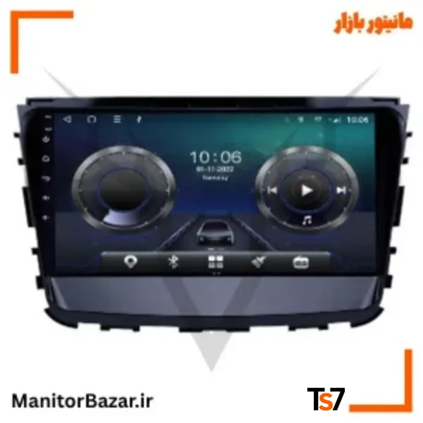 مانیتورخودرو TS7  سانگ یانگ تیوولی | با قاب فابریک