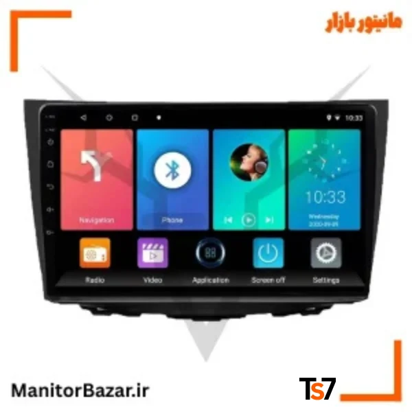 مانیتورخودرو TS7 سوزوکی کیزاشی | با قاب فابریک