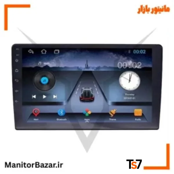 مانیتورخودرو TS7 هایما M5 | با قاب فابریک