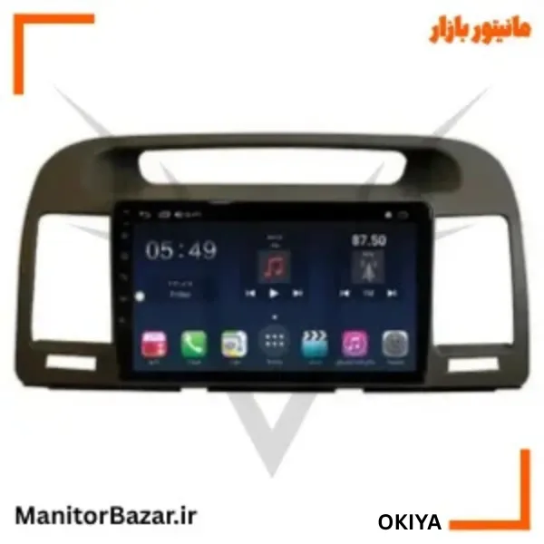 مانیتور تویوتا کمری گرند 2002 تا 2006 برند اوکیا