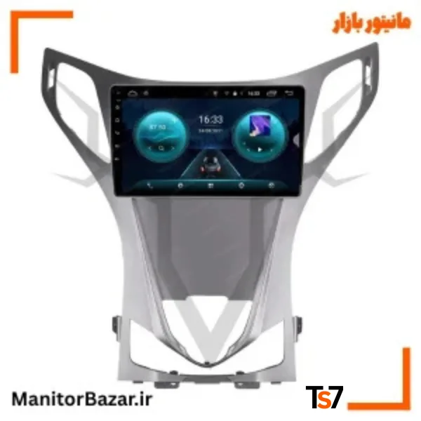 مانیتورخودرو TS7 هیوندای آزرا گرنجو | با قاب فابریک
