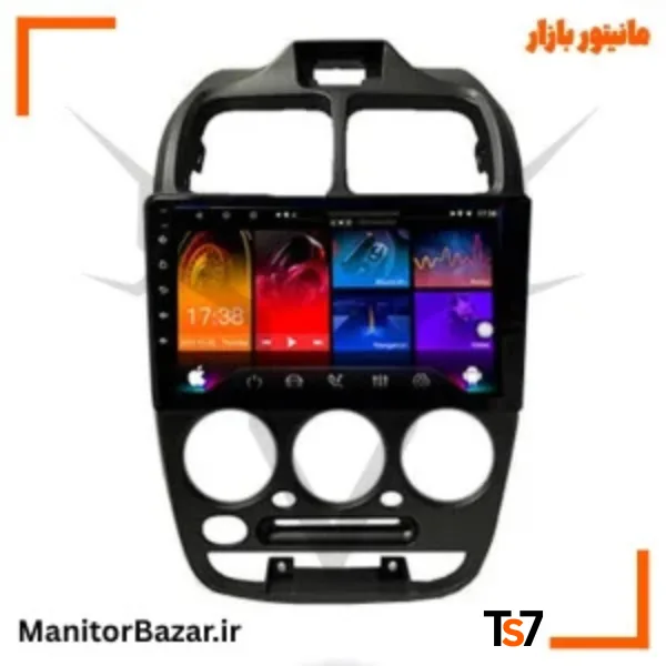 مانیتورخودرو TS7 هیوندای ورنا | با قاب فابریک