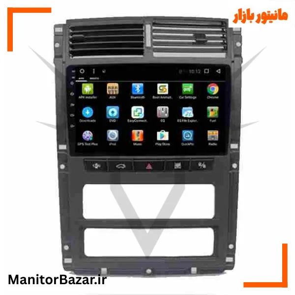 مانیتور اندرویدی هارمن پژو 405 داشبورد جدید با کیفیت تصویر 4K (همراه با قاب فابریک)