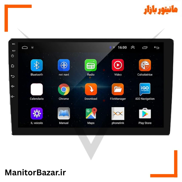 مانیتور اندرویدی هارمن چری تیگو 3 با کیفیت تصویر 4K (همراه با قاب فابریک)