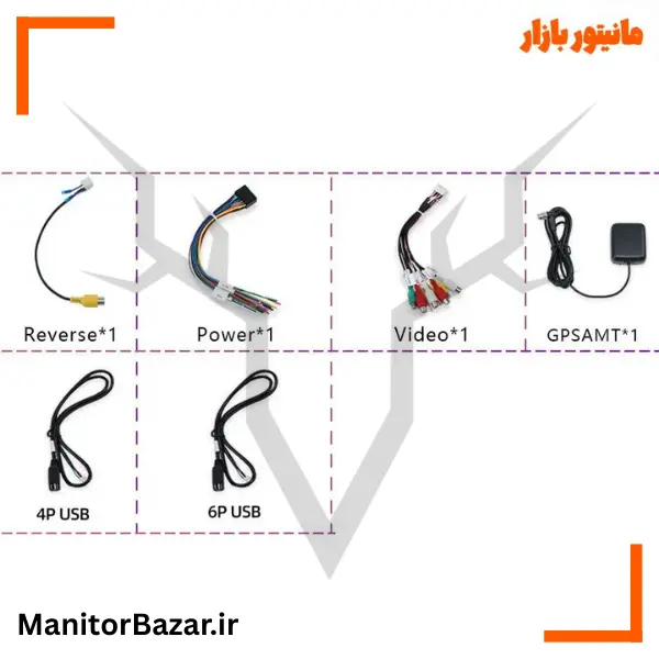 مانیتور اندروید پایونیر نیسان قشقایی | با قاب فابریک