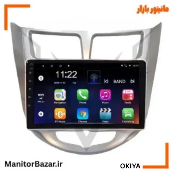 مانیتور هیوندای اکسنت برند اوکیا