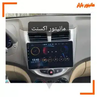 مانیتور اندروید پایونیر هیوندای اکسنت | با قاب فابریک