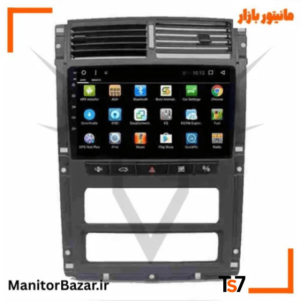 مانیتورخودرو TS7 پژو 405 داشبورد جدید | با قاب فابریک