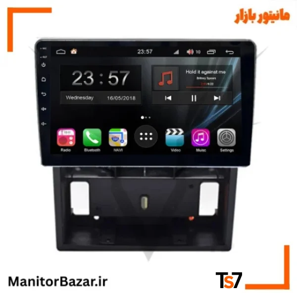 مانیتورخودرو TS7 سمند سورن | با قاب فابریک