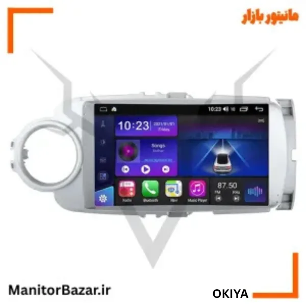 مانیتور تویوتا یاریس 2012 تا 2013 برند اوکیا