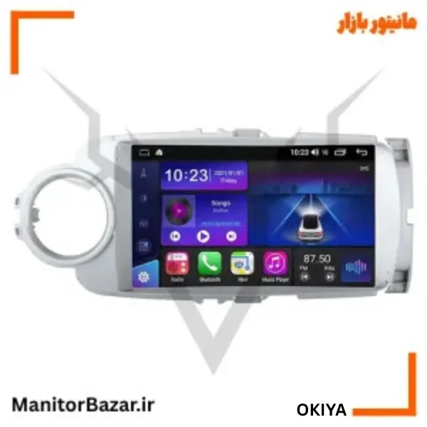 مانیتور تویوتا یاریس 2012 تا 2013 برند اوکیا