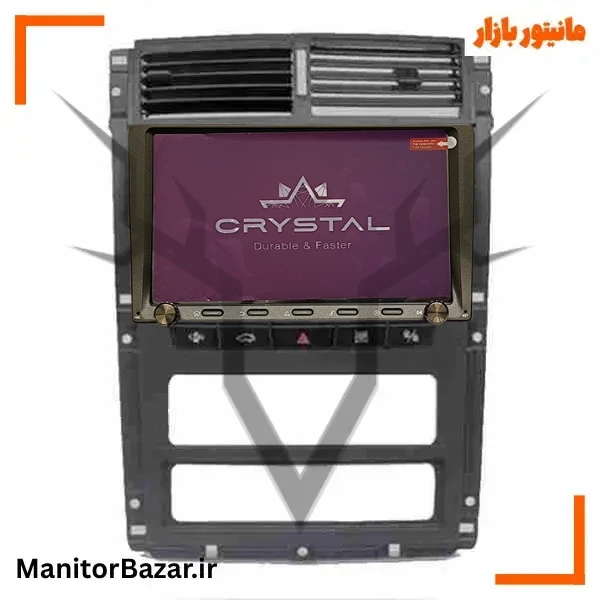 مانیتور پژو 405 داشبورد جدید برند کریستال S9