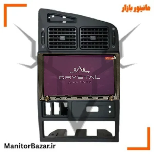 مانیتور پژو 405 داشبورد قدیم برند کریستال S9