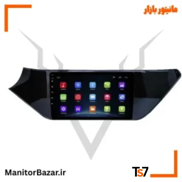 مانیتورخودرو TS7 چری آریزو 6 | با قاب فابریک