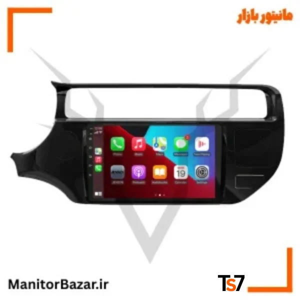 مانیتورخودرو TS7 کیا ریو | با قاب فابریک