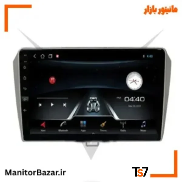 مانیتورخودرو TS7 جک J5 | با قاب فابریک