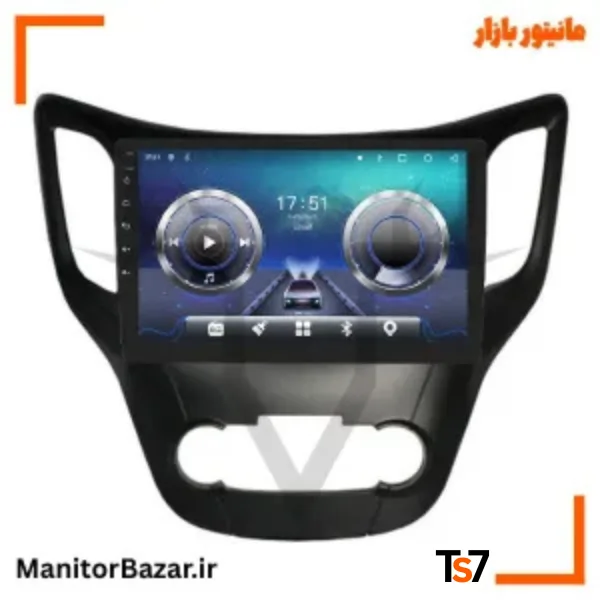 مانیتورخودرو TS7 چانگان CS35 | با قاب فابریک